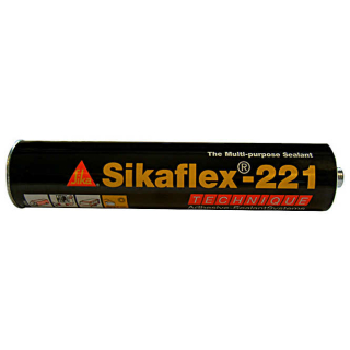 Sikaflex-221 ciemnobrazowy, kartusz 300 ml, silnie klejacy uszczelniacz