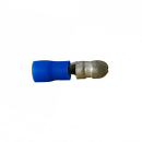 Ronde connector 35336, geïsoleerd, blauw, 5 mm, 1,50...