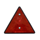 Triangular reflector with metal frame 2 fastening screws