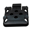 DOMAR wedge holder for plastic wheel chock Color: black