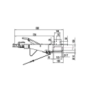 Urzadzenie najazdowe AL-KO typ 251S 1500-2600 kg, VKT 100 - kwadrat