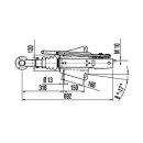 AL-KO AE z oczkiem DIN 161 S 950-1600 kg powyzej montazu 1637/2051