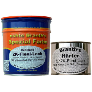 BRANSOLETY 2K-Flexi-Varnish 500 g lakieru bazowego i 125 g utwardzacza