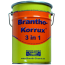 Brantho Korrux "3 w 1" 5 litrów czerwono-brazowy / czerwony oksydowany, RAL 3009