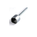 Extraction crank for electric screwdrivers