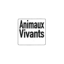 Etiqueta adhesiva 400 x 380 mm "Animaux vivants"