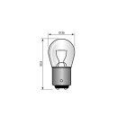 Lampadina gialla HD 24V 21W