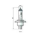 Halogen H4 HD NARVA 24V 75 / 70W