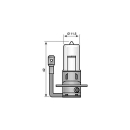 Bulb Osram H3 12V 55W socket PK22s