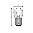 Zarówka Osram 12V 21W gniazdo Ba15s