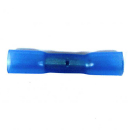 Stoßverbinder 2,0 mm blau schrumpf