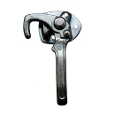 Angle lever lock on the right, size 1, automatic button lock