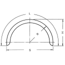 Profil blotnika jednej osi 12/40 B220 R375 L1210 S750 H390