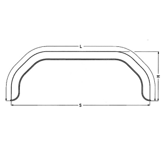 Profil blotnika dwuosiowego 12/40 B220 L1995 S1550 H380