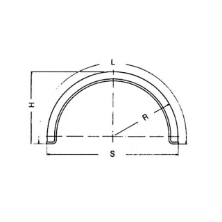 Blotnik z blachy B220 R375 L1210 S750 H390