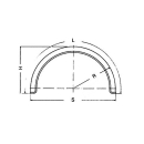 Blotnik z blachy B220 R375 L1210 S750 H390