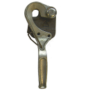 Pendulum lock right 210 mm, spring lock, short weld plate