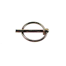 Linch pin, galvanized. Bolt: 4.5 mm, x 37 mm