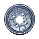 Velg 3.50 x 10, 4-gaats