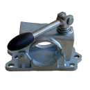 Cast iron support wheel holder Ø 48 mm with collar...