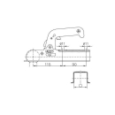 Winterhoff WW 8 D 30 do 800 kg rura ciagnaca 30 mm kwadratowa