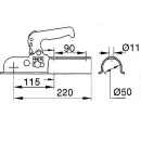 Albe Berndes EM 80 R version E 50 mm round M10