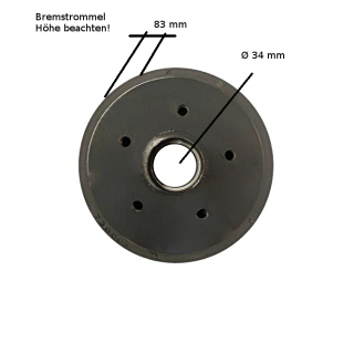 Wezel 200 x 50, polaczenie kól: 112 x 5 otworów, uchwyt na kola. Typ 20-2425 / 1