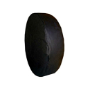 Spare wheel cover with foam insert, black 14 "or...