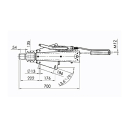 Ucho holownicze DIN AL-KO 2.8VB od 2500 do 3500 kg GG 2.8 VB / 1C