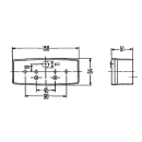 Hella lampe 2SD 003184-031 venstre