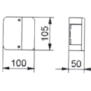 Lámpara Radex 3001/3002 izquierda y derecha con y...