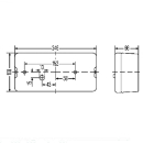 SAW / HELLA vierkamerlamp links 2201 L / BBSKN 246 L met...