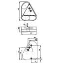 Technokon 5 Leuchtensystem BBSW 630 R, rechts Blink-,...