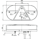 System Technokon 3 BBSKWN 610 L, hamulec kierunkowskazów lewy SL, NSL, RFL, KZL