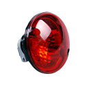 Brake tail light, BRS 710-W, clear glass, central plug,...