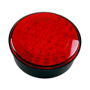 Rear fog / reflector red, SNR 730/12 LED with 500 mm...