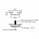 Aspöck Montageschienen zur Earpoint I