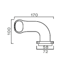 Luce dingombro Superpoint 2, destra, rosso-bianco, SML,...