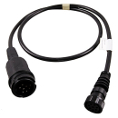 Connection cable m bayonet connector 8-pin m 13-pin plug...